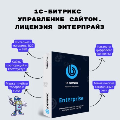 1С-Битрикс: Управление сайтом. Лицензия Энтерпрайз - купить в Огохе